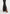 Ninon - Leather Fit And Flare Pants With Chain - Black