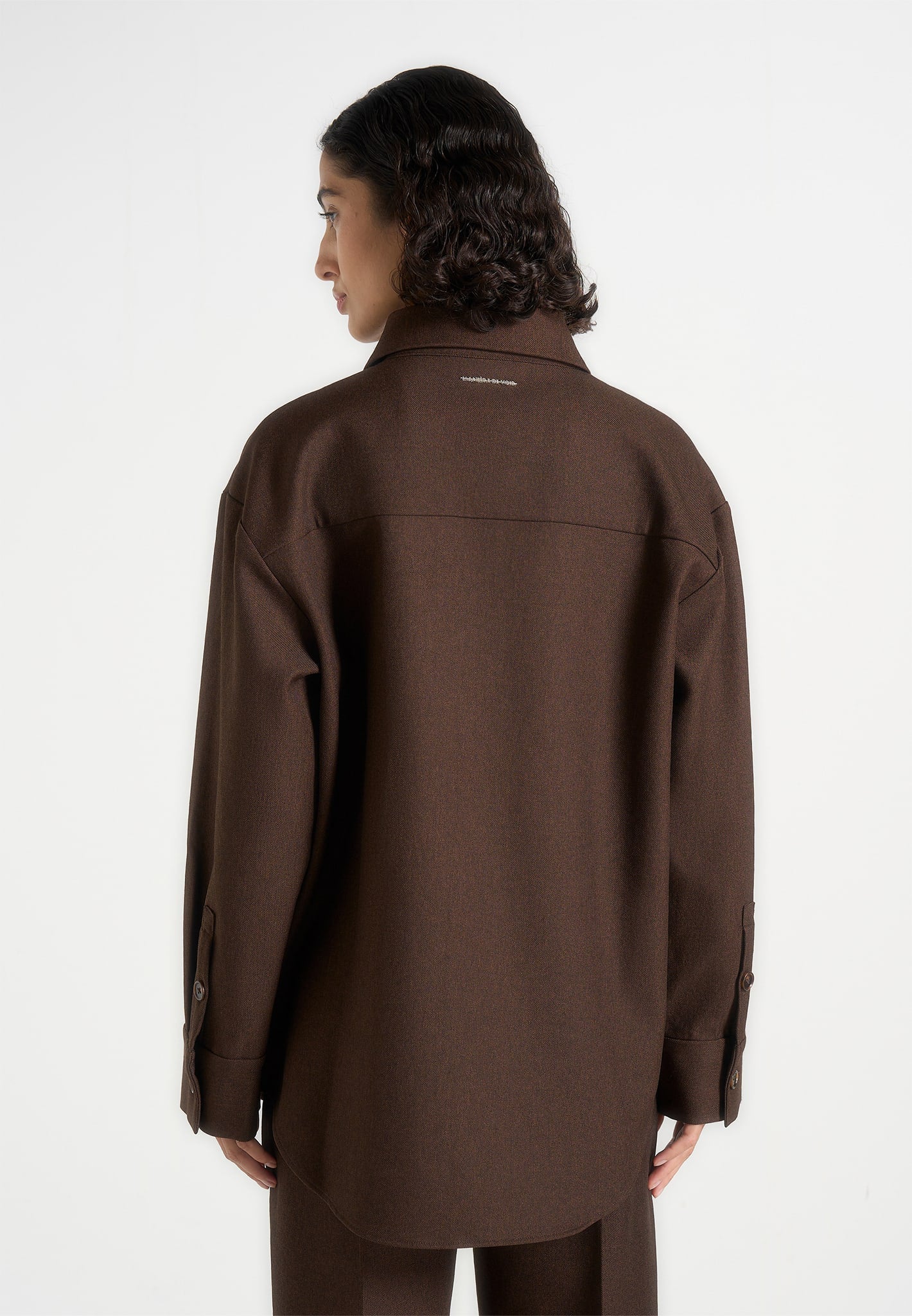 joy-tailored-oversized-shirt-brown
