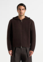 eden-unisex-ribbed-knit-zip-up-hoodie-brown