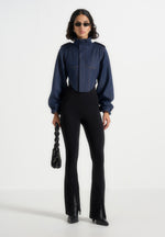 solange-denim-tacked-sleeve-corset-jacket-indigo