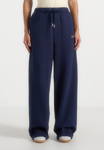 Taylor - Unisex Signature Wide Leg Joggers - Navy