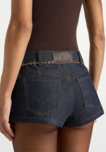 elina-denim-mini-shorts-with-chain-indigo