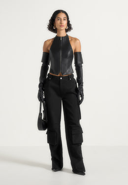 claudette-leather-halter-neck-backless-top-black