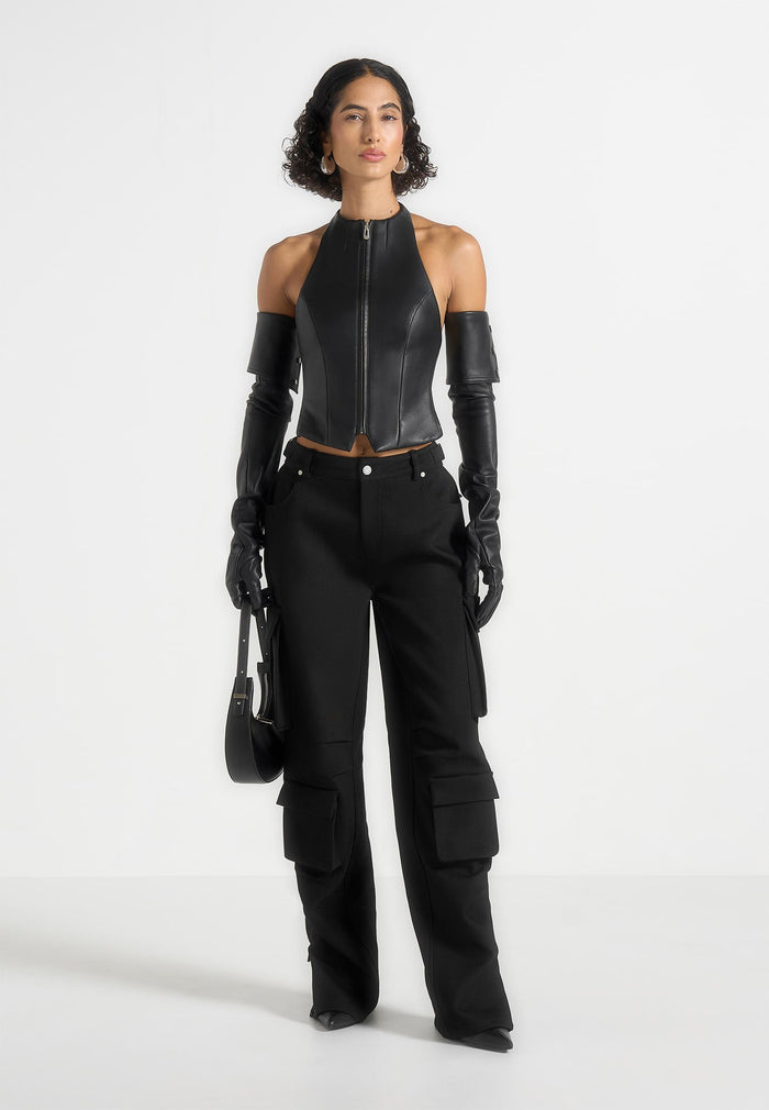 claudette-leather-halterneck-backless-top-black