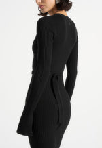 assia-long-sleeve-knitted-maxi-dress-with-belt-black
