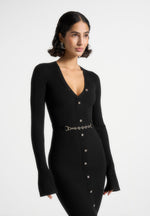 assia-long-sleeve-knitted-maxi-dress-with-belt-black