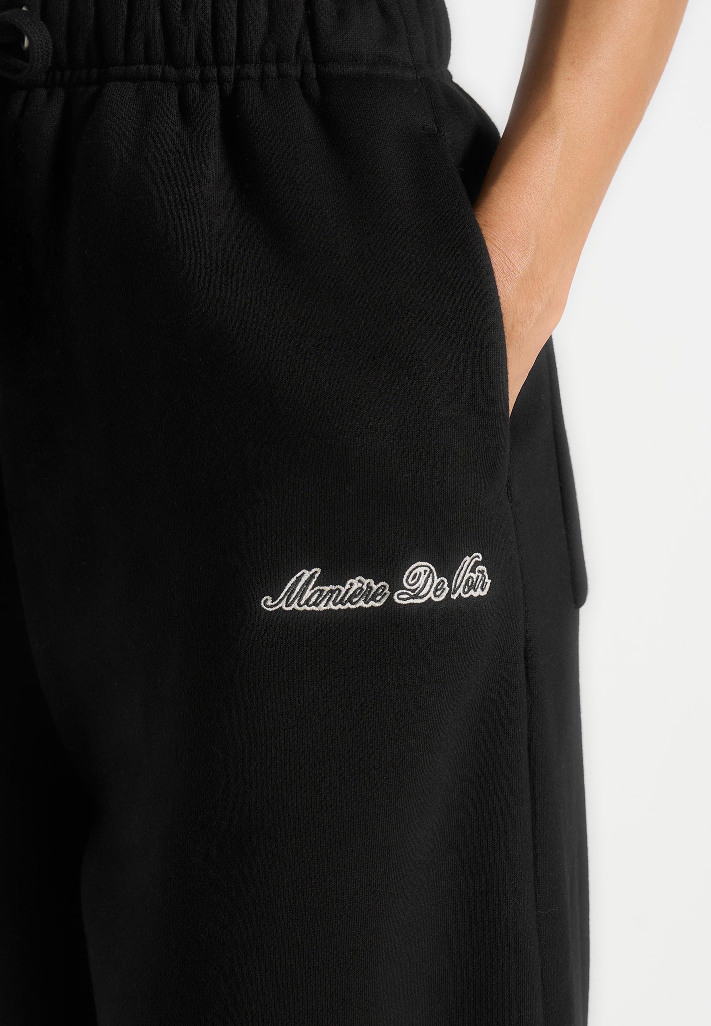 js003-unisex-signature-wide-leg-joggers-black