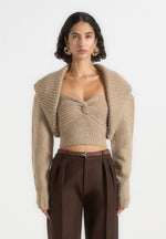 emya-2-in-1-knit-shrug-with-twisted-bandeau-top-taupe