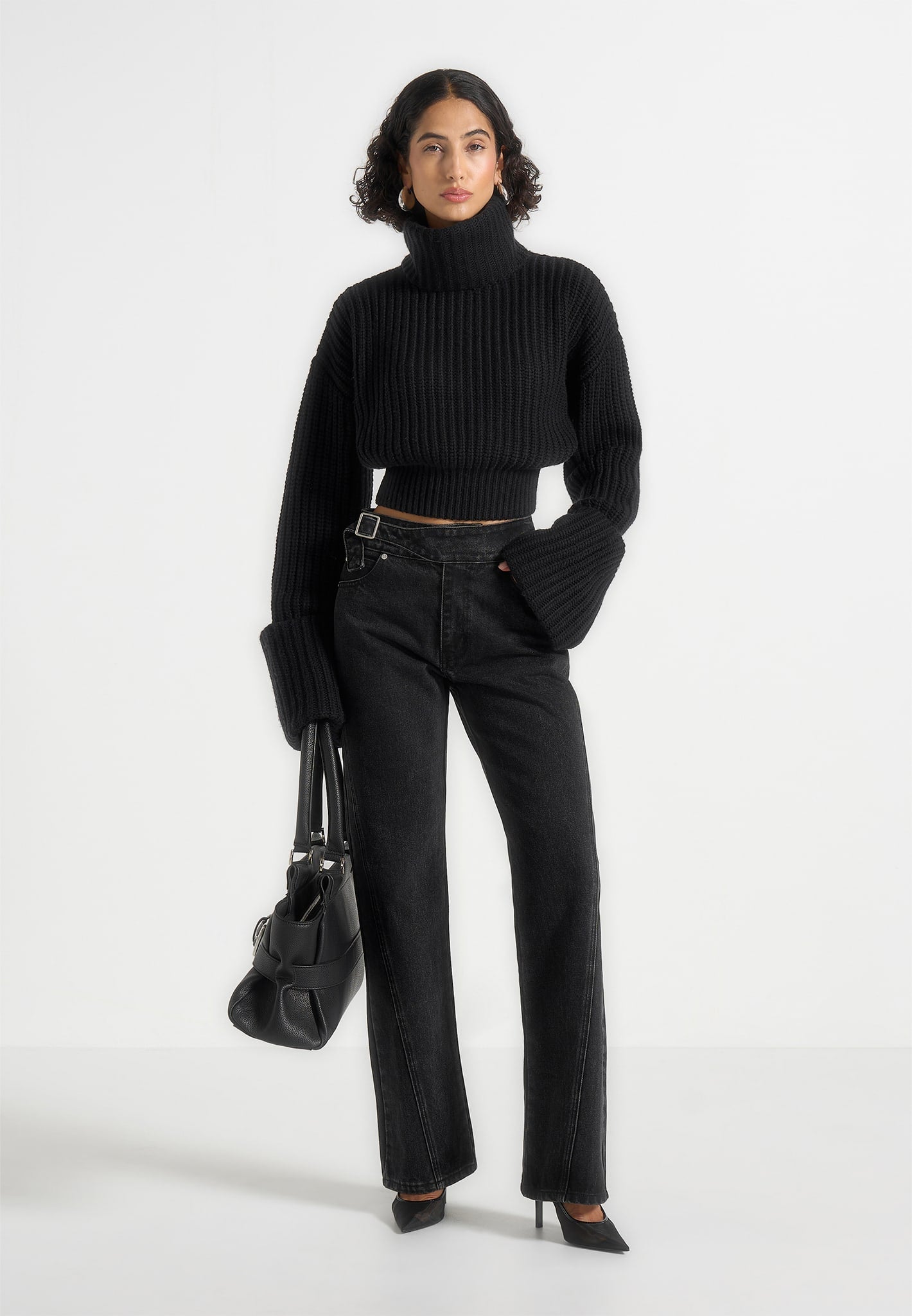 amaya-roll-neck-knit-jumper-with-cuffs-black