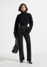 amaya-roll-neck-knit-jumper-with-cuffs-black