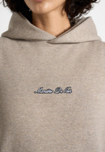 Ollie - Unisex Signature Relaxed Fit Hoodie - Taupe