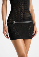 keyla-pointelle-mini-dress-with-belt-black