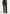 Julie - Leather Twin Pleat Pants - Black