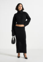 lyra-knit-maxi-skirt-with-foldover-black-1