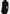 Hana - Wide Shoulder Knit Dress With Waist Tie - Black
