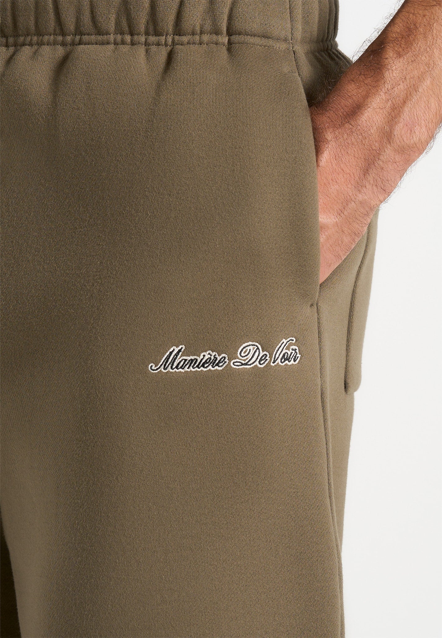 Taylor - Unisex Signature Wide Leg Joggers - Olive