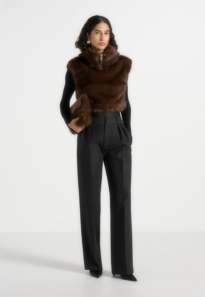 nayla-high-neck-fur-jumper-brown