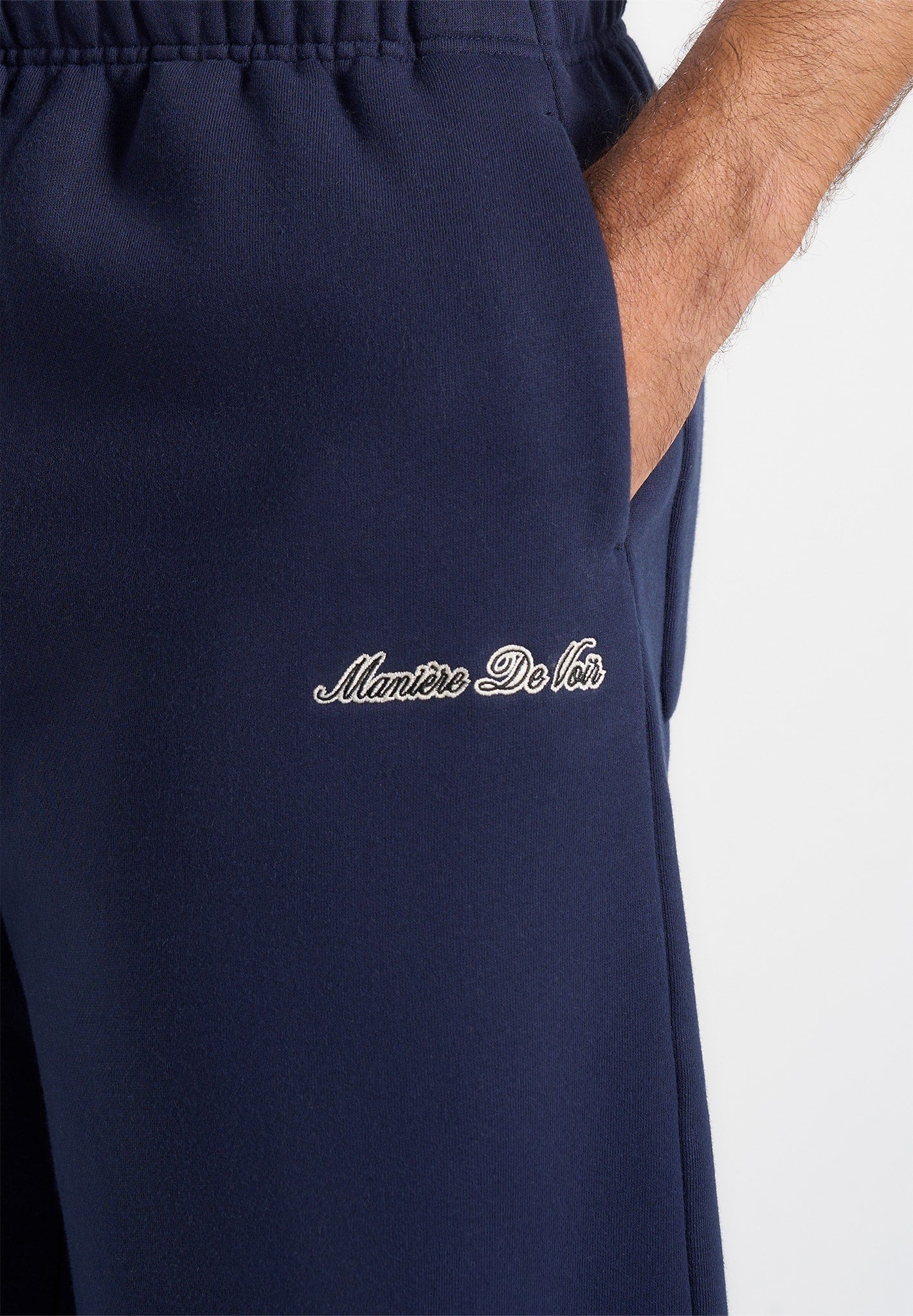 Taylor - Unisex Signature Wide Leg Joggers - Navy