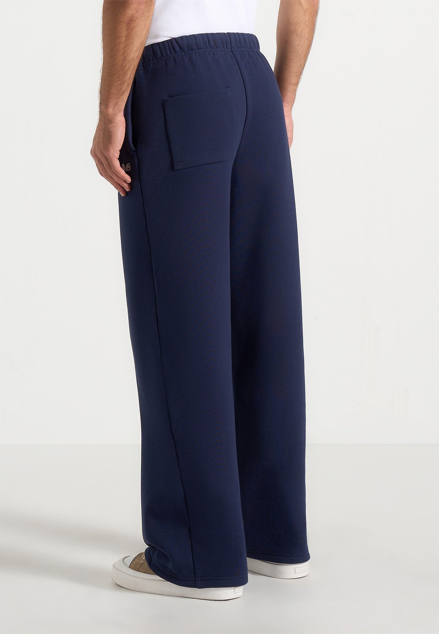 Taylor - Unisex Signature Wide Leg Joggers - Navy