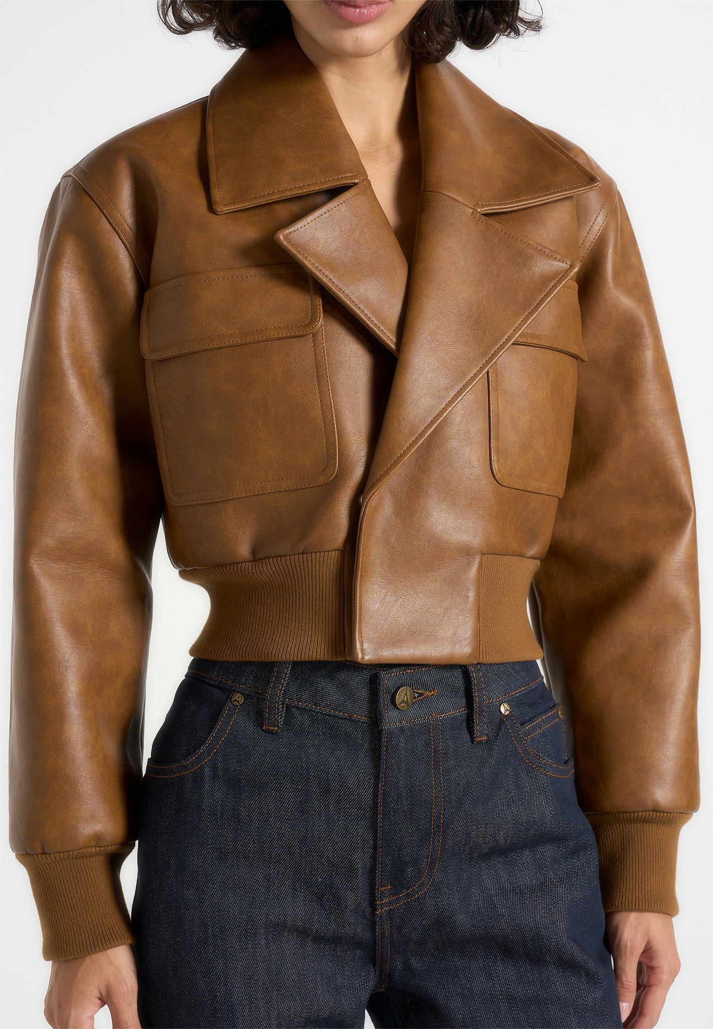 cosette-vintage-leather-lapel-bomber-jacket-brown