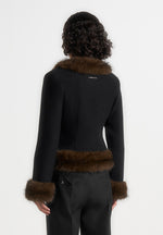 lina-sculpted-wool-and-fur-trim-jacket-black