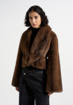 nola-fur-shawl-jacket-with-leather-belt-brown