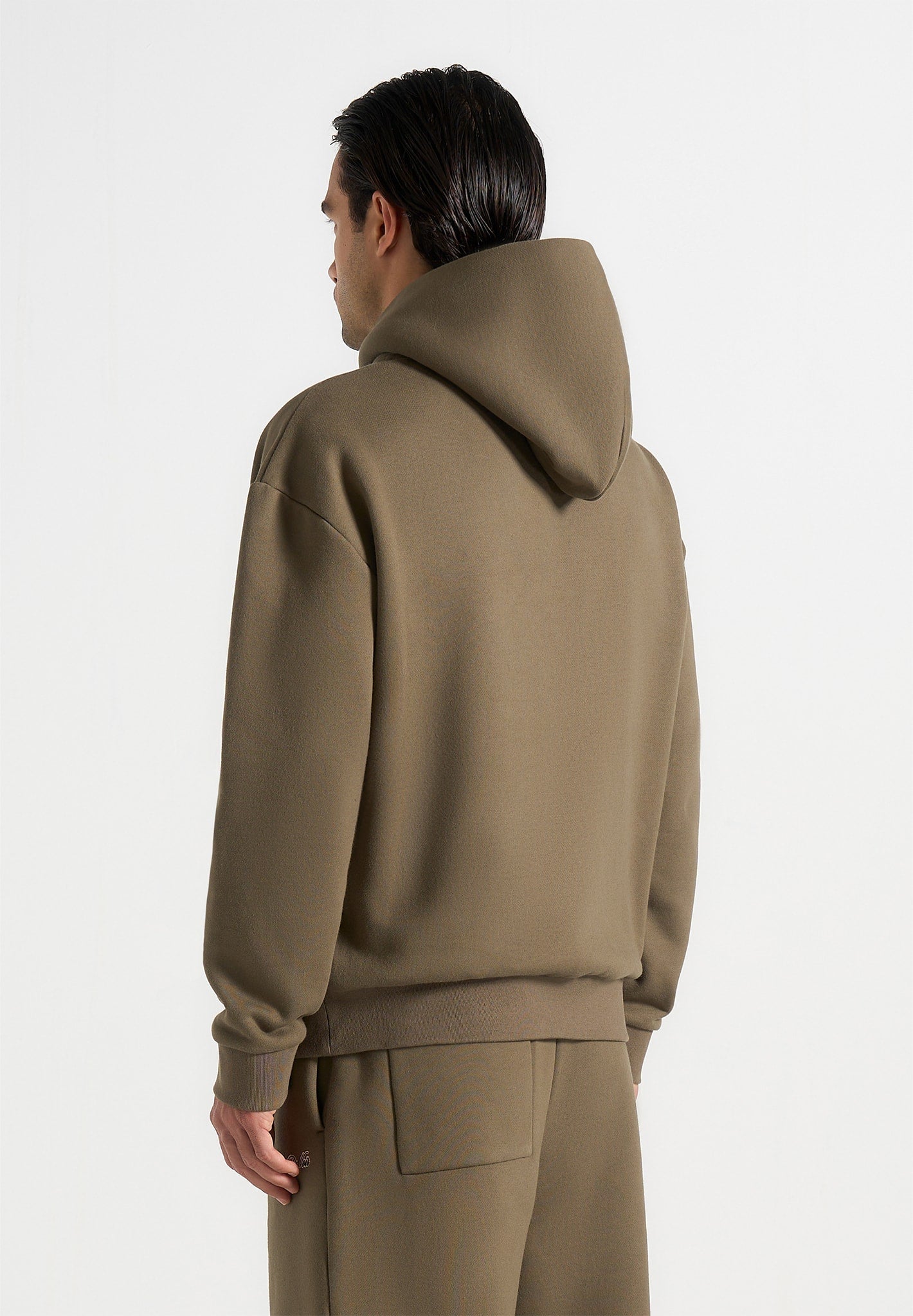 Ollie - Unisex Signature Relaxed Fit Hoodie - Olive