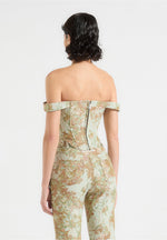 bonnie-jacquard-bardot-corset-top-sage