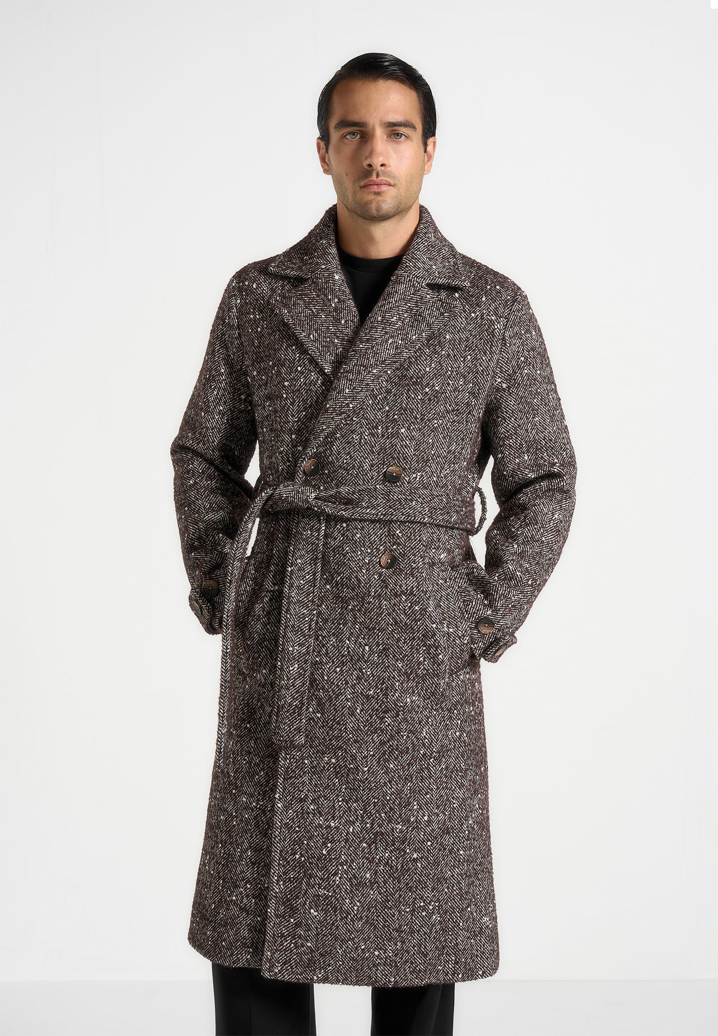 ben-herringbone-double-breasted-belted-coat-brown