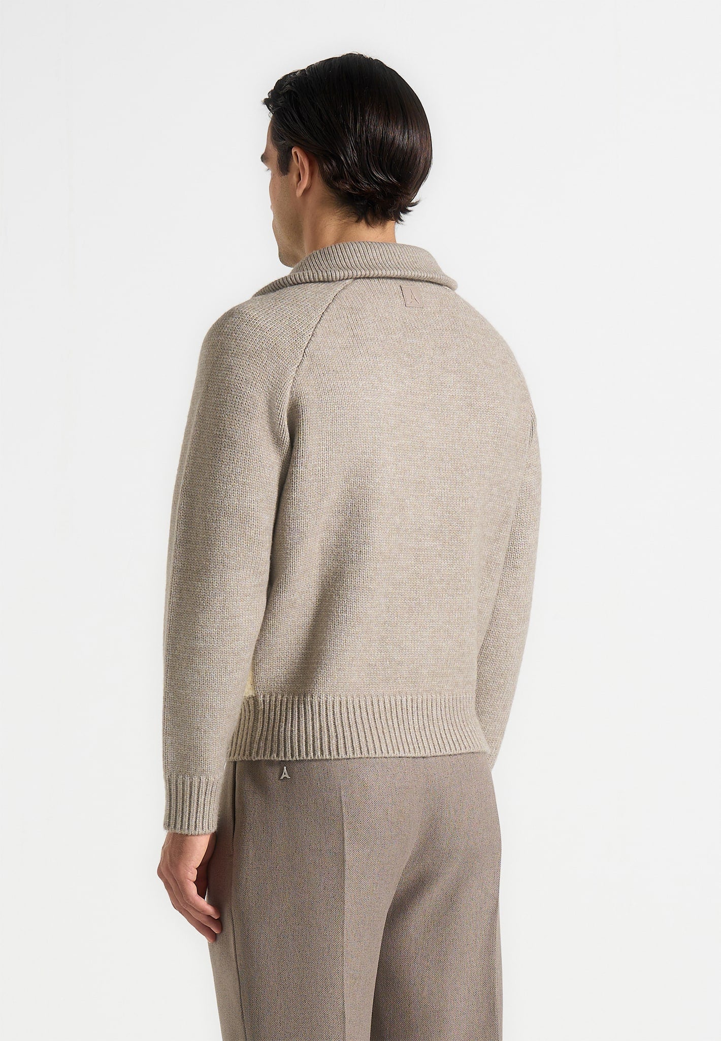 rene-colour-block-zip-through-cardigan-cream-beige