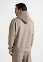 Ollie - Unisex Signature Relaxed Fit Hoodie - Taupe