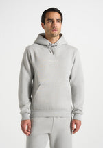 JS004 - Signature Regular Fit Hoodie - Marl Grey