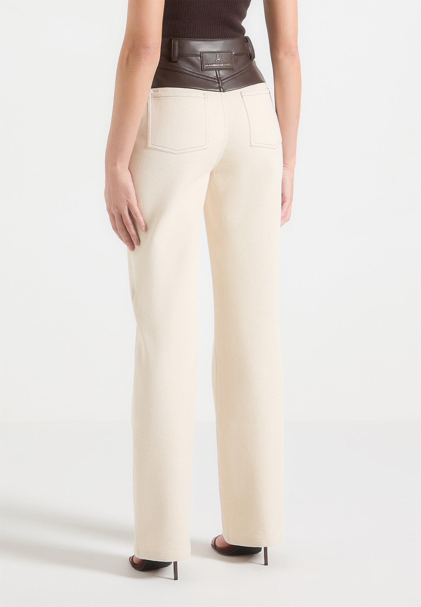 renee-denim-and-leather-straight-leg-jeans-cream-brown