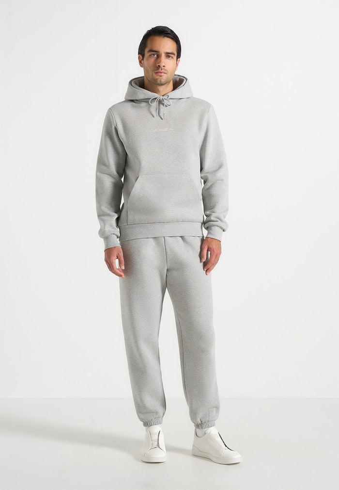 js004-signature-regular-fit-hoodie-marl-grey
