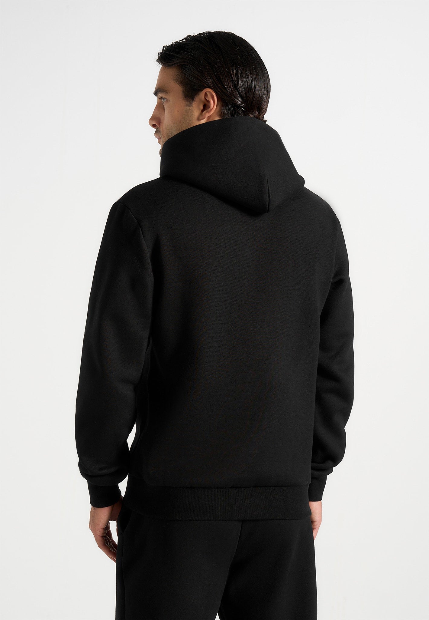 JS004 - Signature Regular Fit Hoodie - Black
