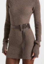 kalia-roll-neck-knitted-mini-dress-with-belt-taupe