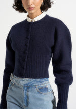 mayla-knitted-cinch-waist-cardigan-navy