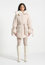 faux-fur-longline-coat-beige