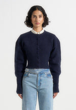 mayla-knitted-cinch-waist-cardigan-navy