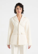 claire-wide-shoulder-cinch-waist-blazer-cream