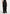 Emilie - Drill High Waisted Cargo Pants - Black