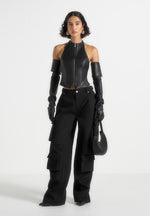 emilie-drill-high-waisted-cargo-pants-black