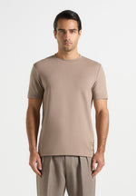 TS002 - Regular Fit Cotton T-Shirt - Taupe