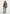 Kena - Vintage Leather & Plush 2-in-1 Gilet Jacket - Taupe