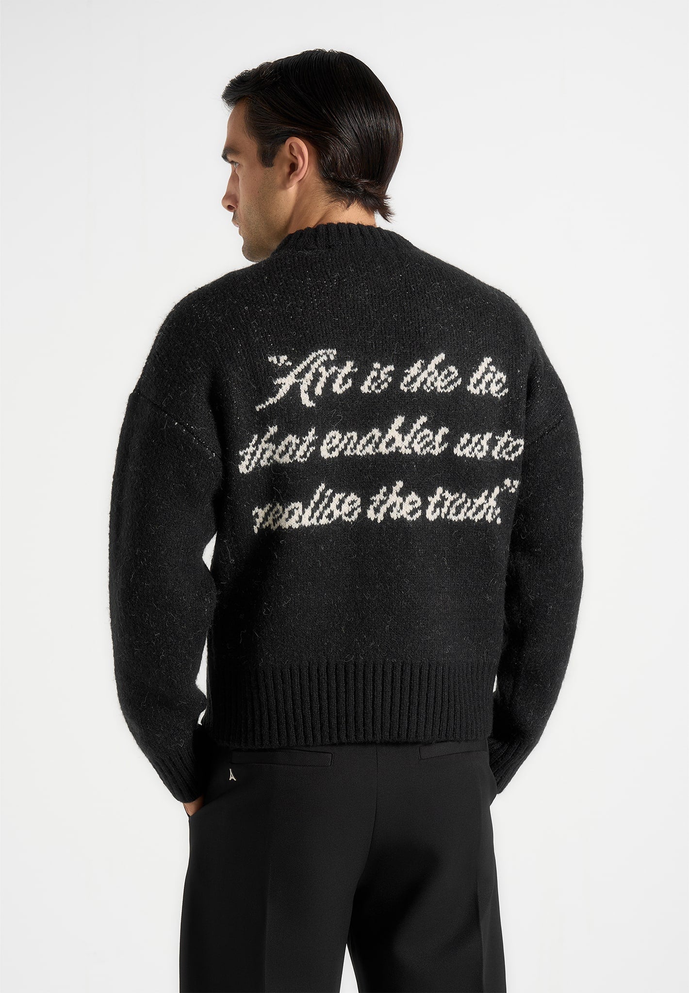 kamil-art-slogan-brushed-wool-knit-jumper-black