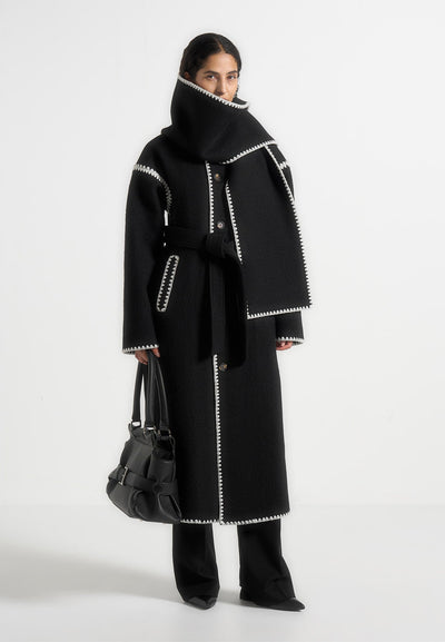 elora-wool-blanket-stitch-belted-longline-coat-black
