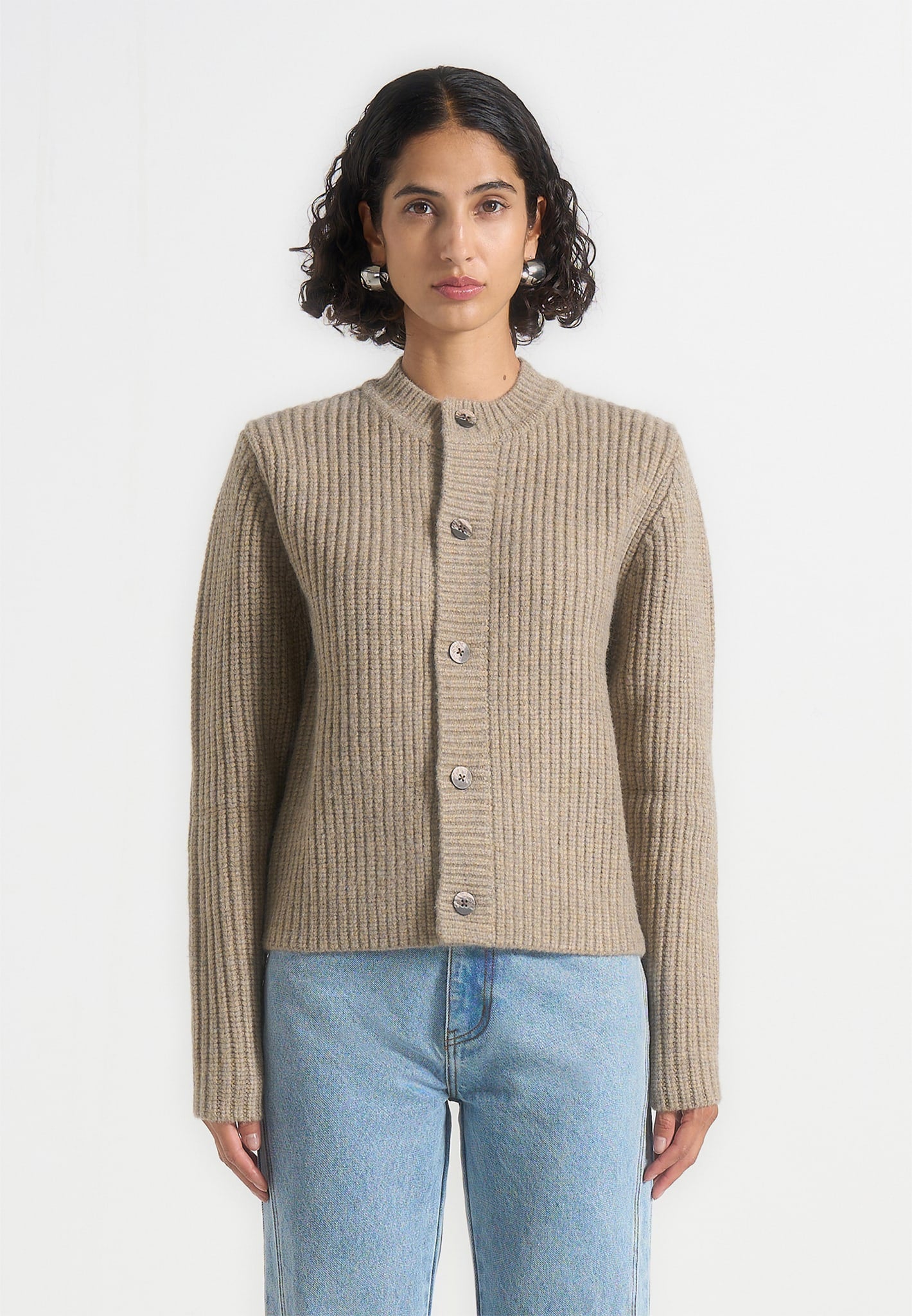 alix-unisex-crewneck-ribbed-knit-cardigan-beige