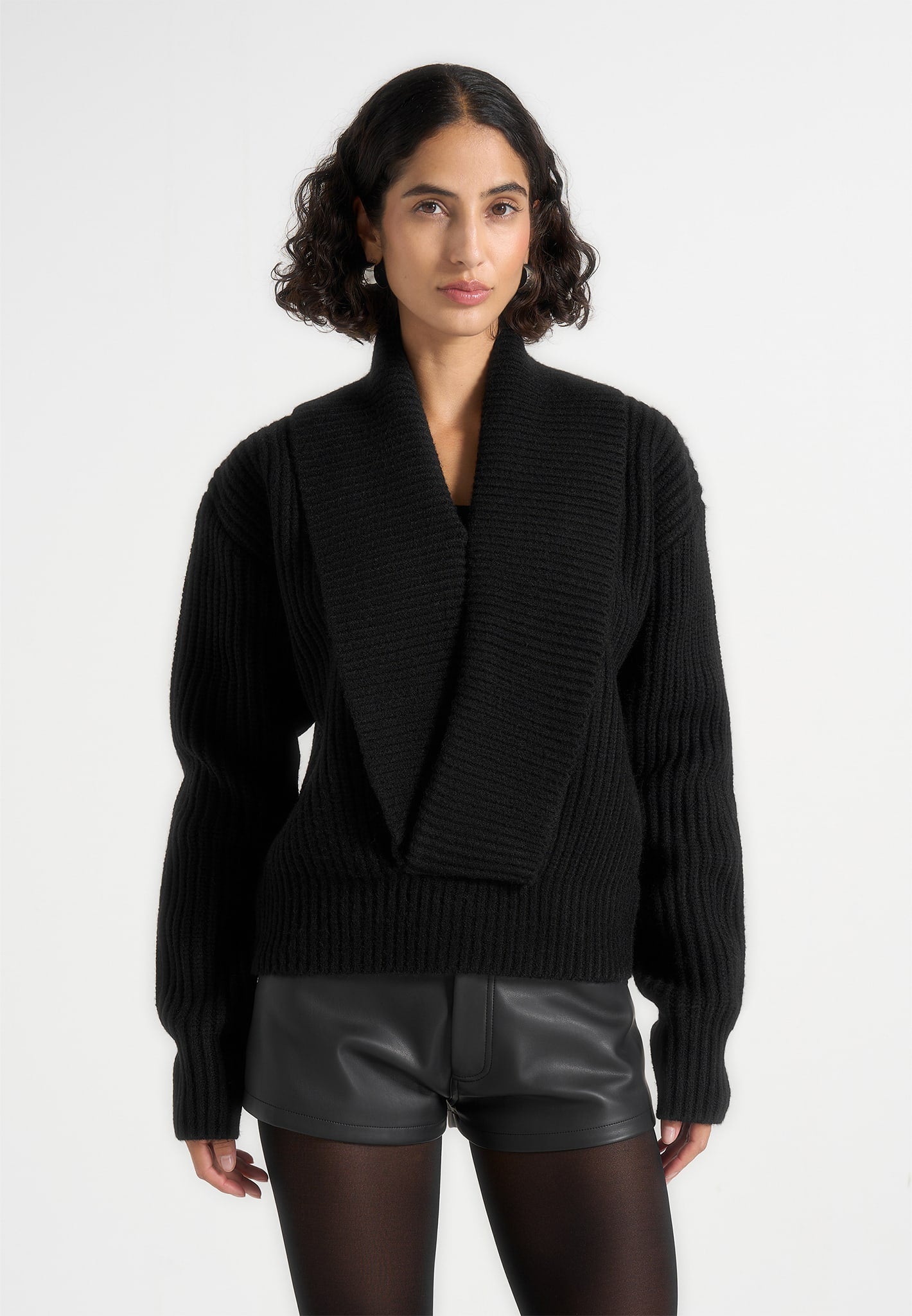 azra-plunge-knit-jumper-black-1