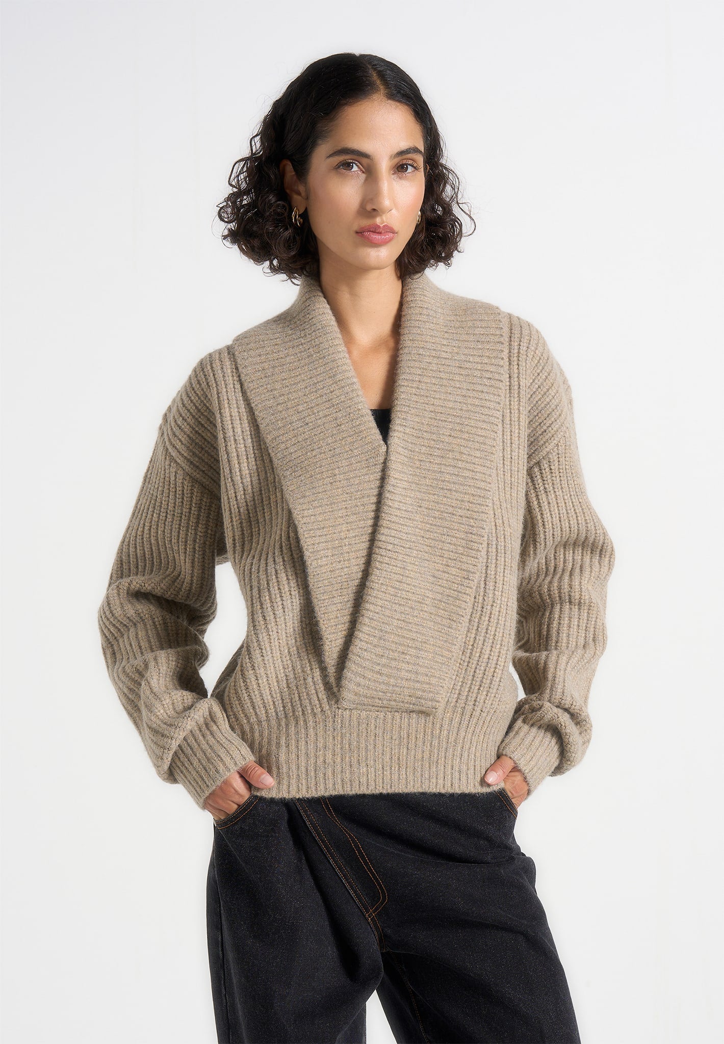 azra-plunge-knit-jumper-taupe