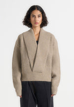 azra-plunge-knit-jumper-taupe